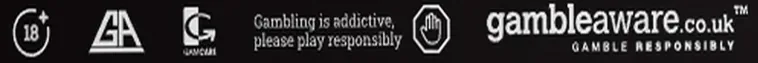 Ответственная игра: 18+, GamCare, GambleAware, Gamblers Anonymous